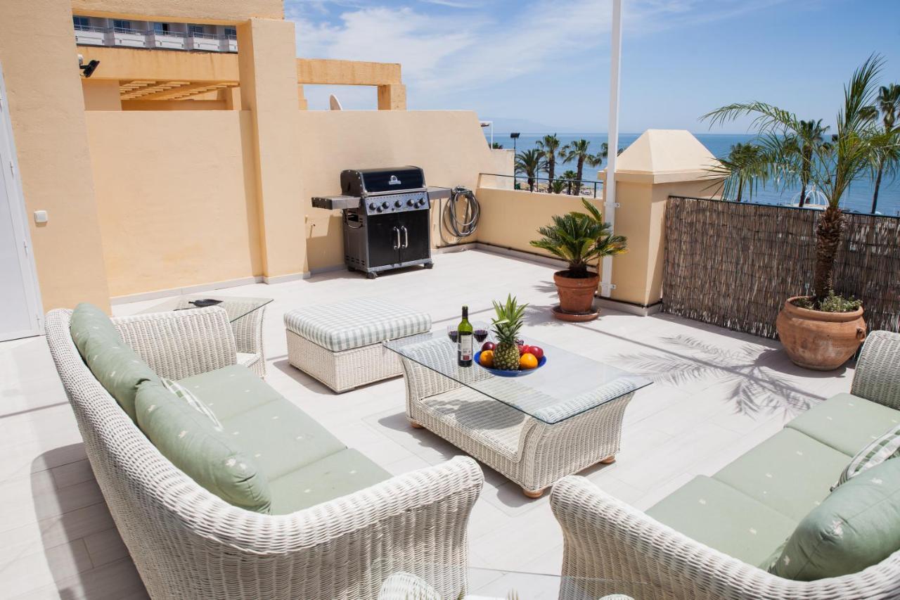Spacious 200 Sq.M. Penthouse With Sea View Terraces Торремолінос Екстер'єр фото
